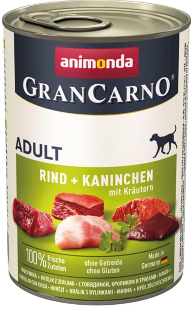 Animonda Gran Carno Adult Rind + Kaninchen